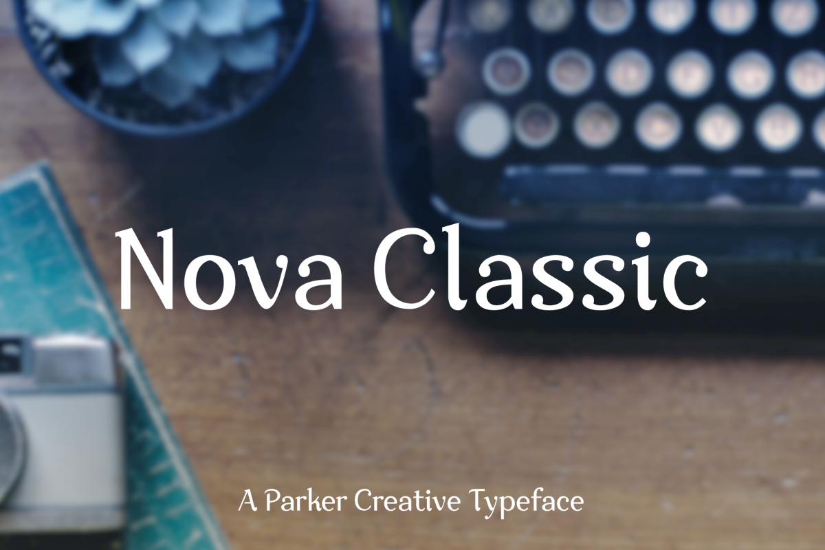 Nova Classic Stylish Display Font example image 1