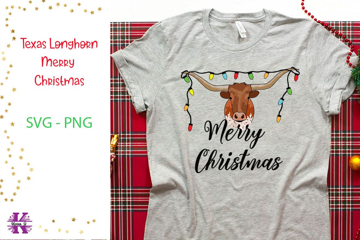 texas longhorn christmas shirt