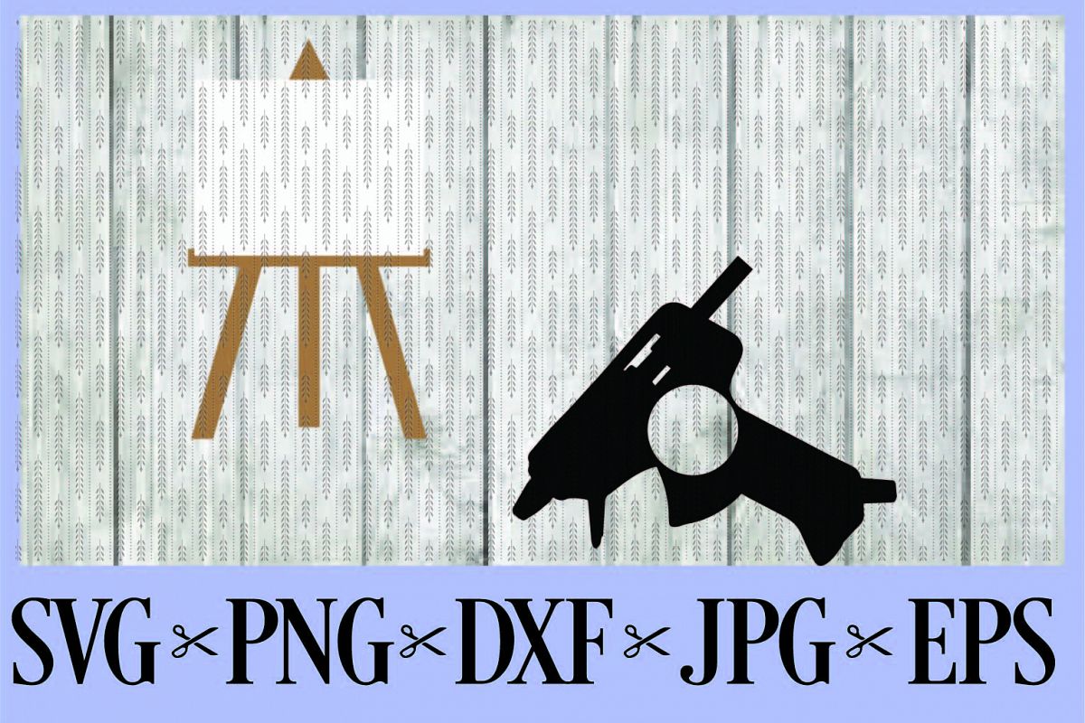 Download Craft painting glue gun monogram frames SVG PNG EPS DXF JPG Crafting Monogram Frames