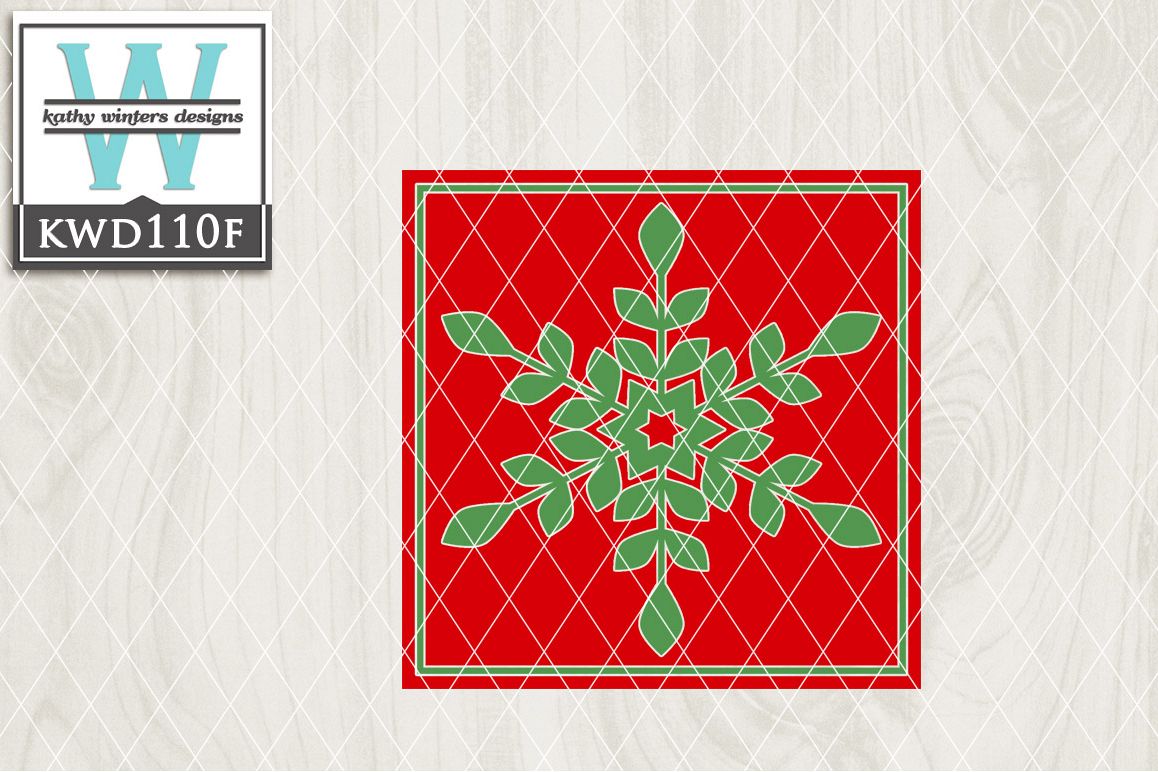 Christmas Cutting File KWD110F example image 1