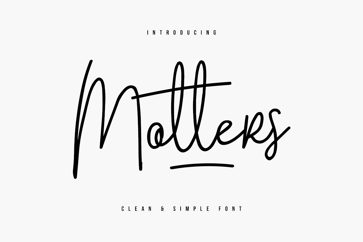Motters Typeface example image 1