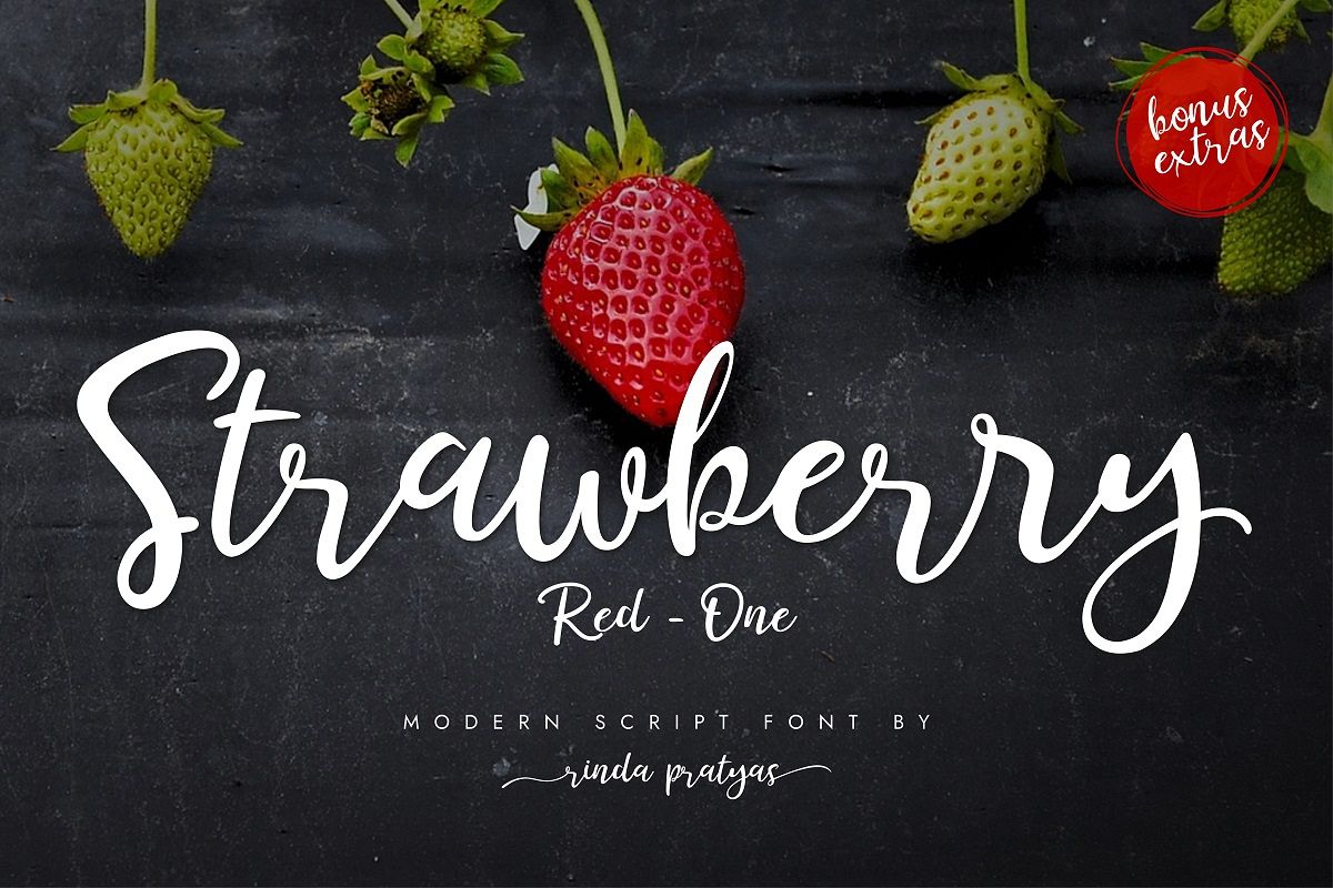 STRAWBERRY RED ONE example image 1