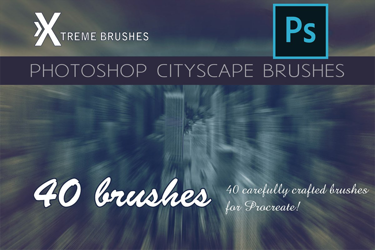 Photoshop Cheat Brushes - Cityscape example image 1