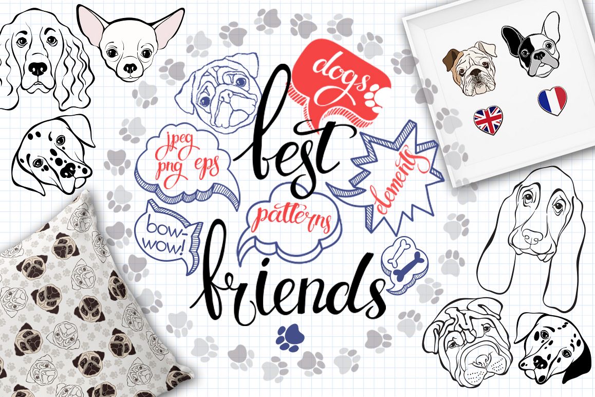 Dogs. Best friends. example image 1