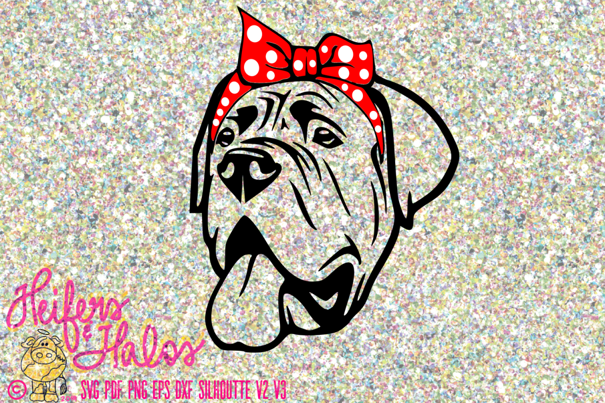 Bullmastiff with Bandana example image 1