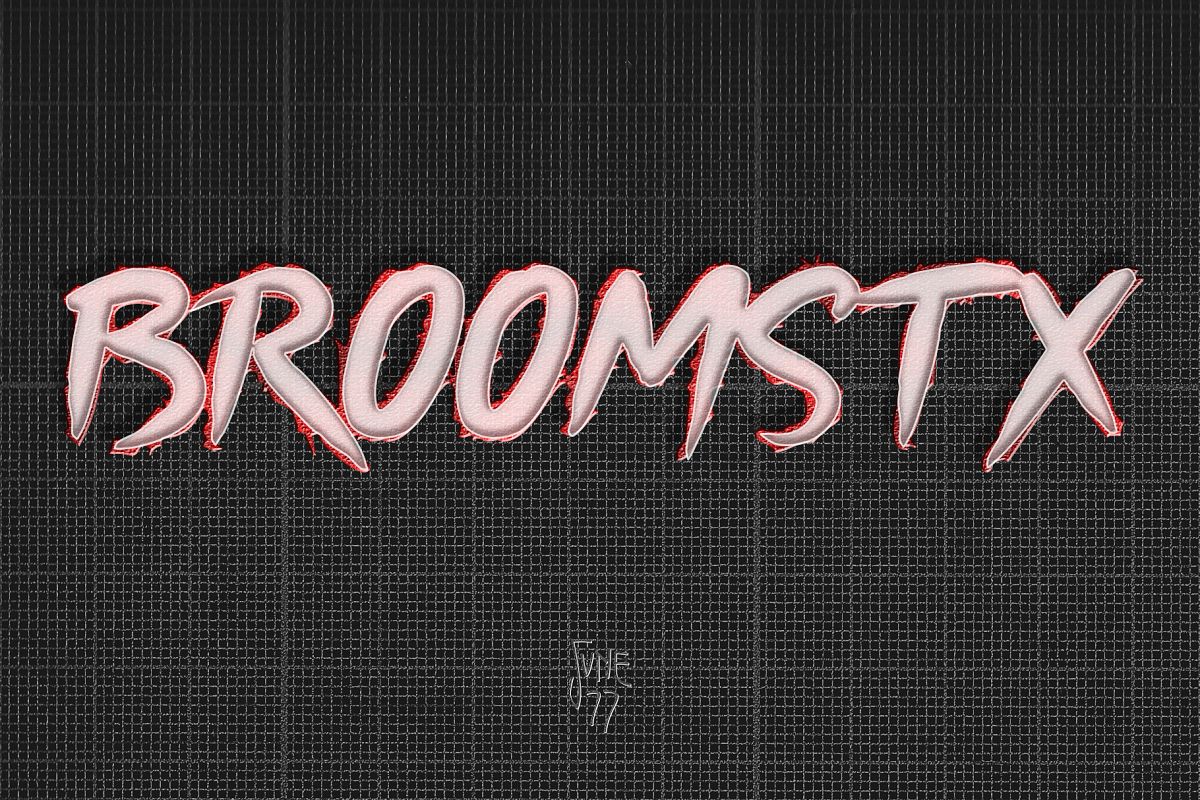 Broomstx -3 Retro 80's Brushes Family example image 1