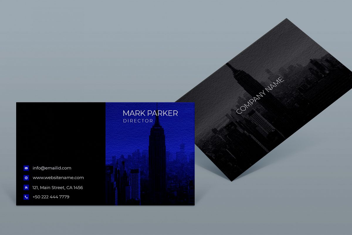 Corporate smart business card example image 1