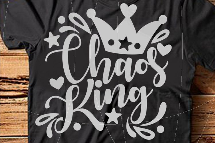 Chaos King SVG PDF EPS example image 1