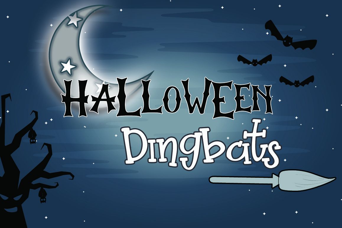 Halloween Dingbats Font example image 1