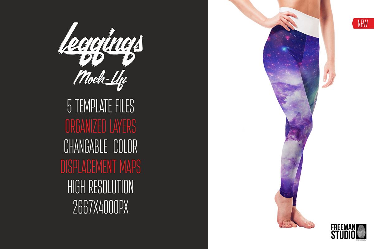 Leggings Mock-Up example image 1
