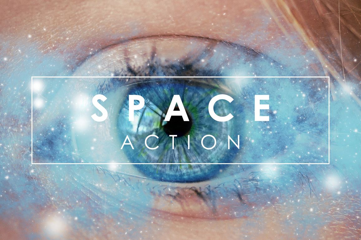 Space Photoshop Action example image 1