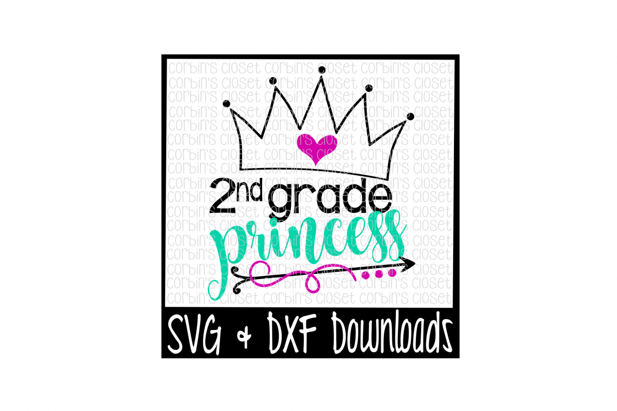 2nd Grade Princess Cut File example image 1