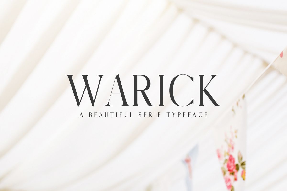 Warick Serif Font Family example image 1