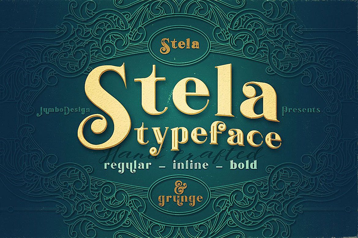 Stela - Display Font example image 1