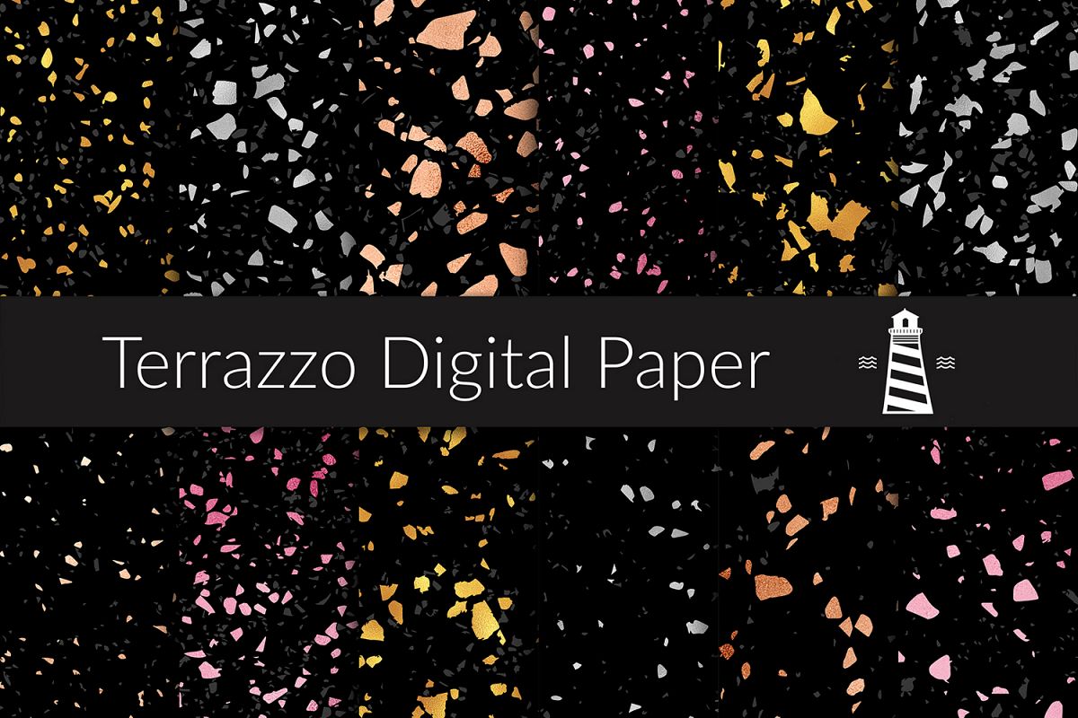 Shiny Terrazzo Patterns example image 1
