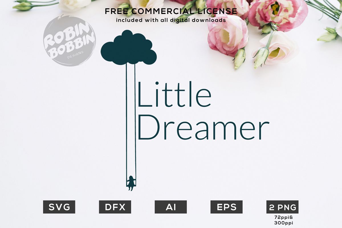 Little Dreamer Design for T-Shirt, Hoodies, Mugs and more example image 1