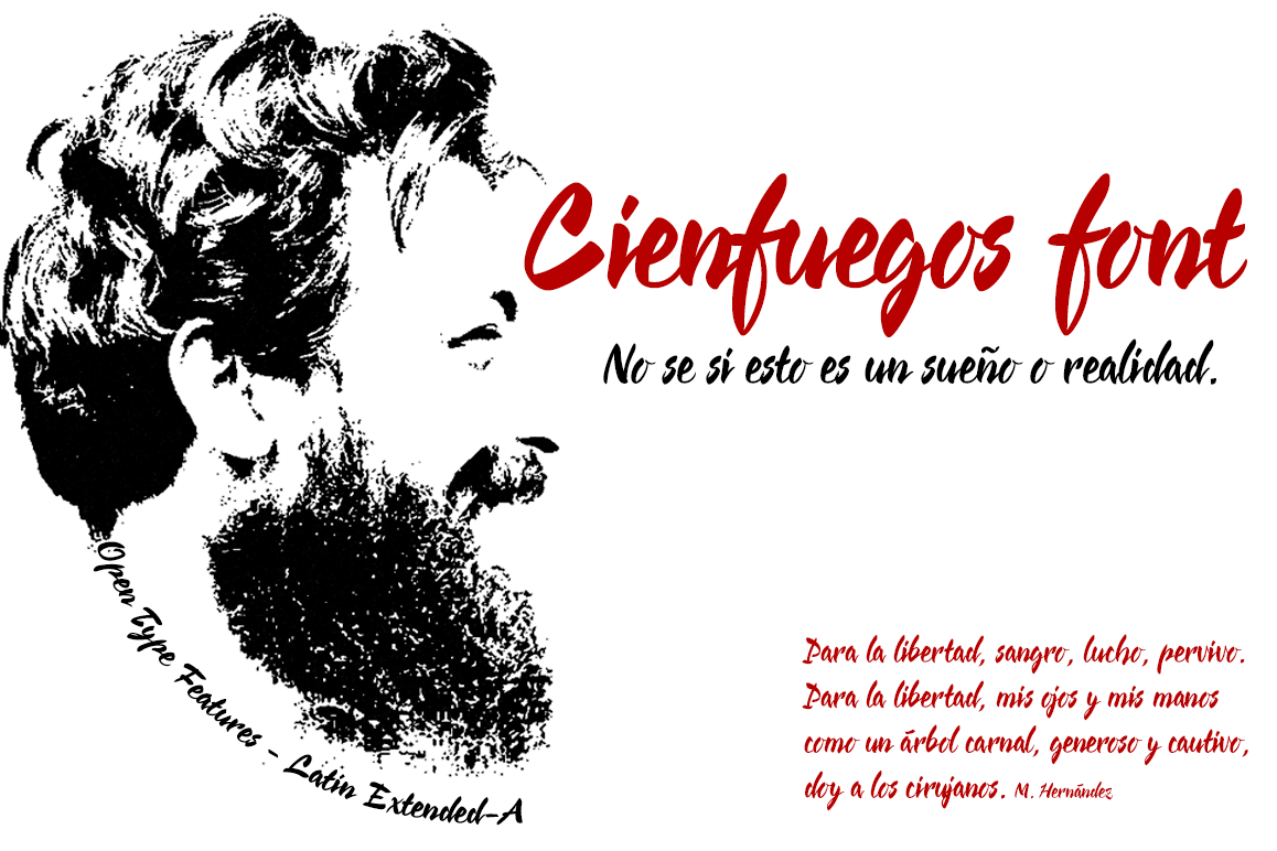 Cienfuegos font example image 1