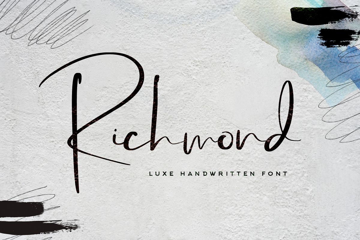 Richmond Font example image 1