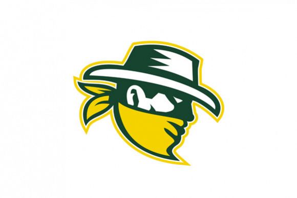 Green Bandit Mascot example image 1