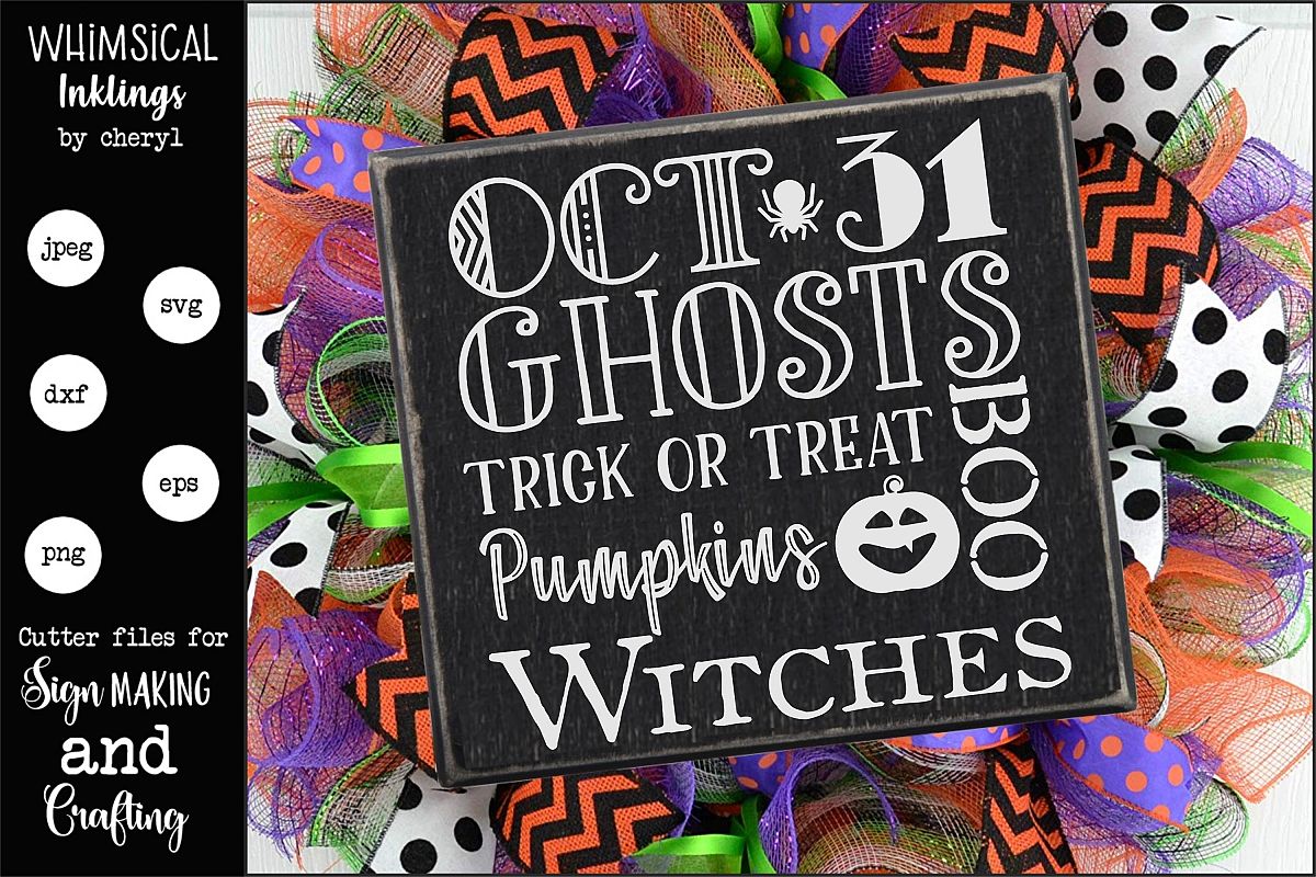 Oct 31-Halloween SVG example image 1