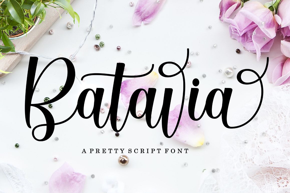 Batavia Script example image 1