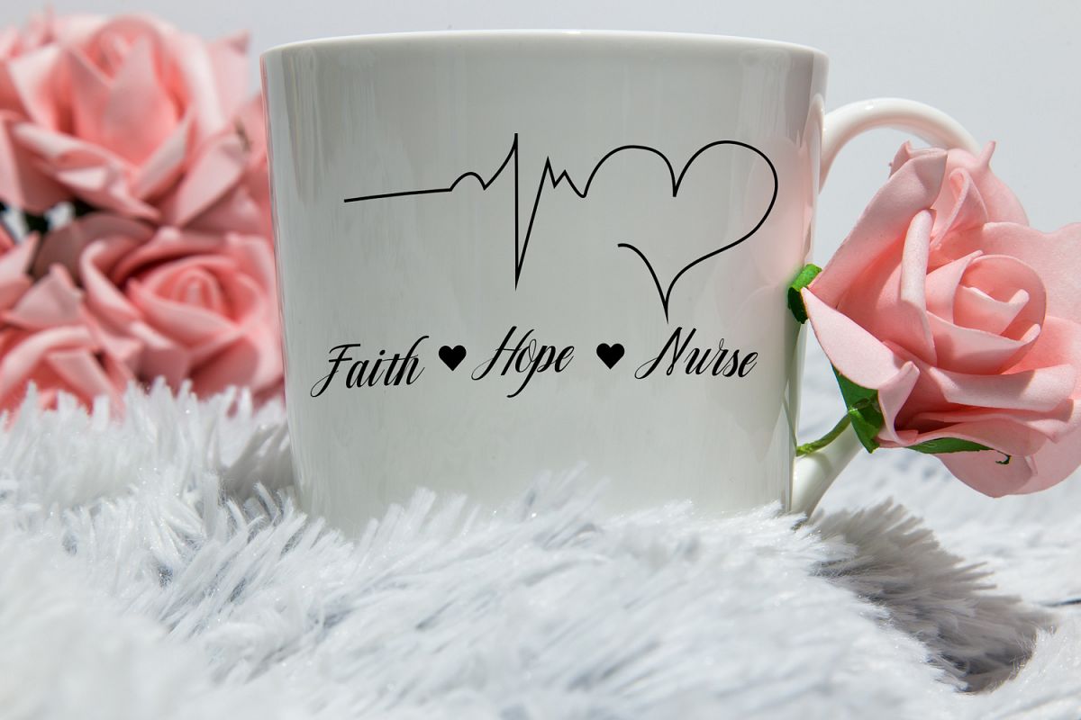 Faith Hope Nurse Svg,Dxf,Png,Jpg,Eps vector file example image 1