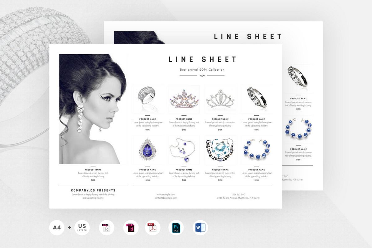 Landscape product sale flyer template example image 1