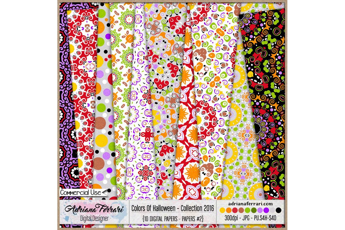 Colors Of Halloween - Collection 2016 - Paper 2 example image 1