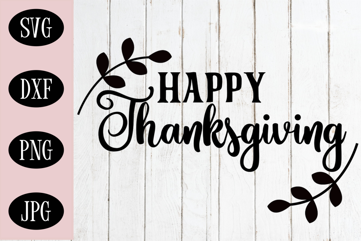 Happy Thanksgiving SVG | Thanksgiving Sign SVG