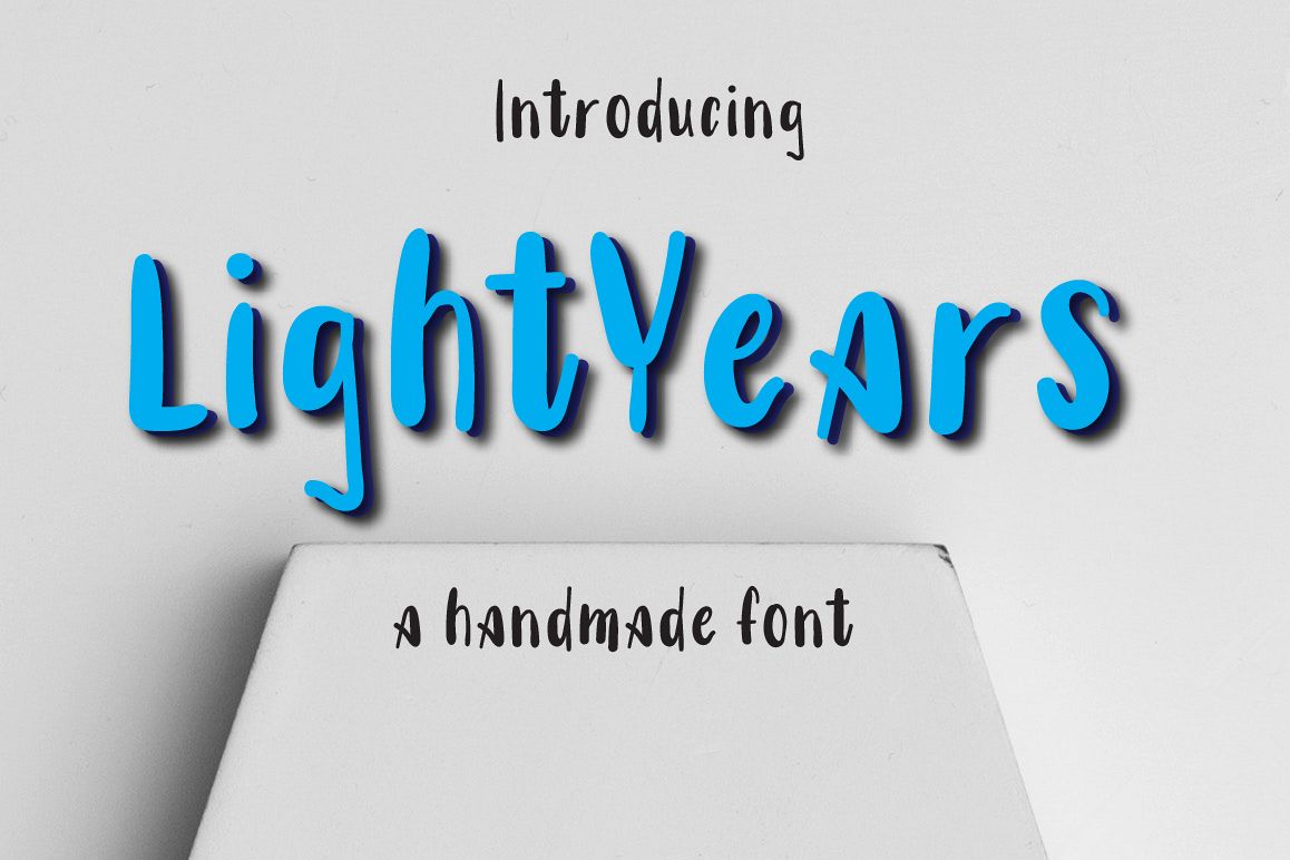 Lightyears Typeface example image 1