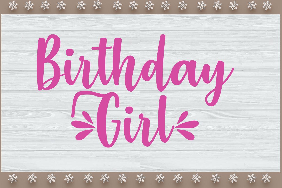 Birthday Girl and Boy's SVG Design example image 1