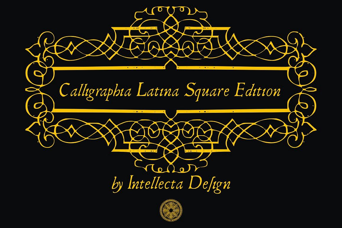 Calligraphia Latina Square Edition example image 1