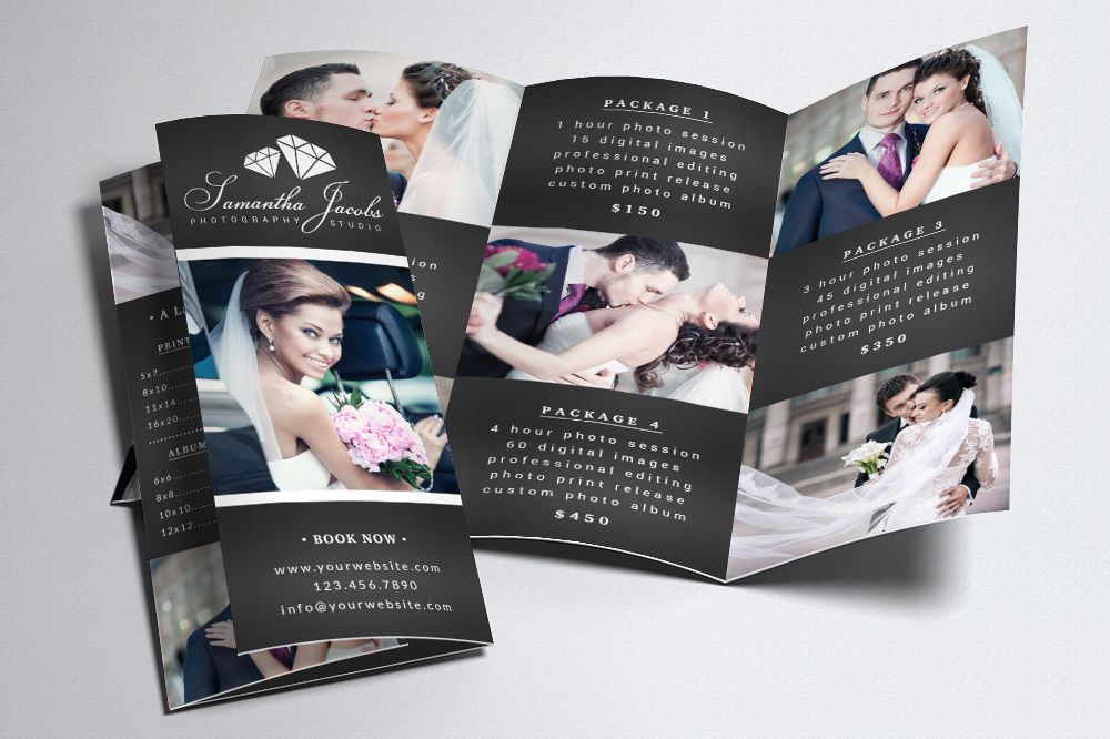 Photography Trifold Brochure Template Photography Trifold Brochure Template