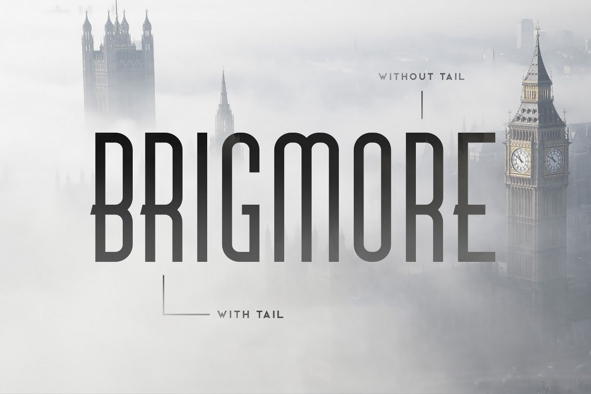 Brigmore Typeface example image 1