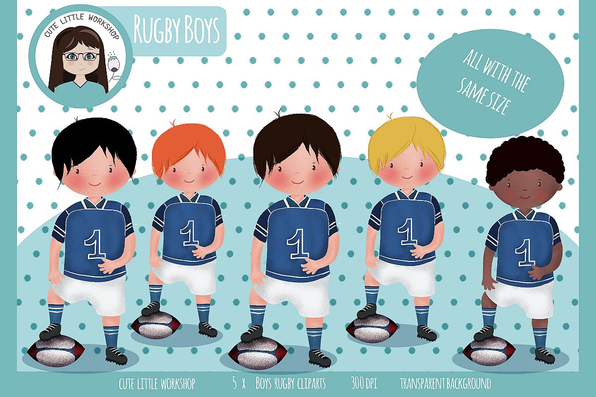 Rugby boys example image 1