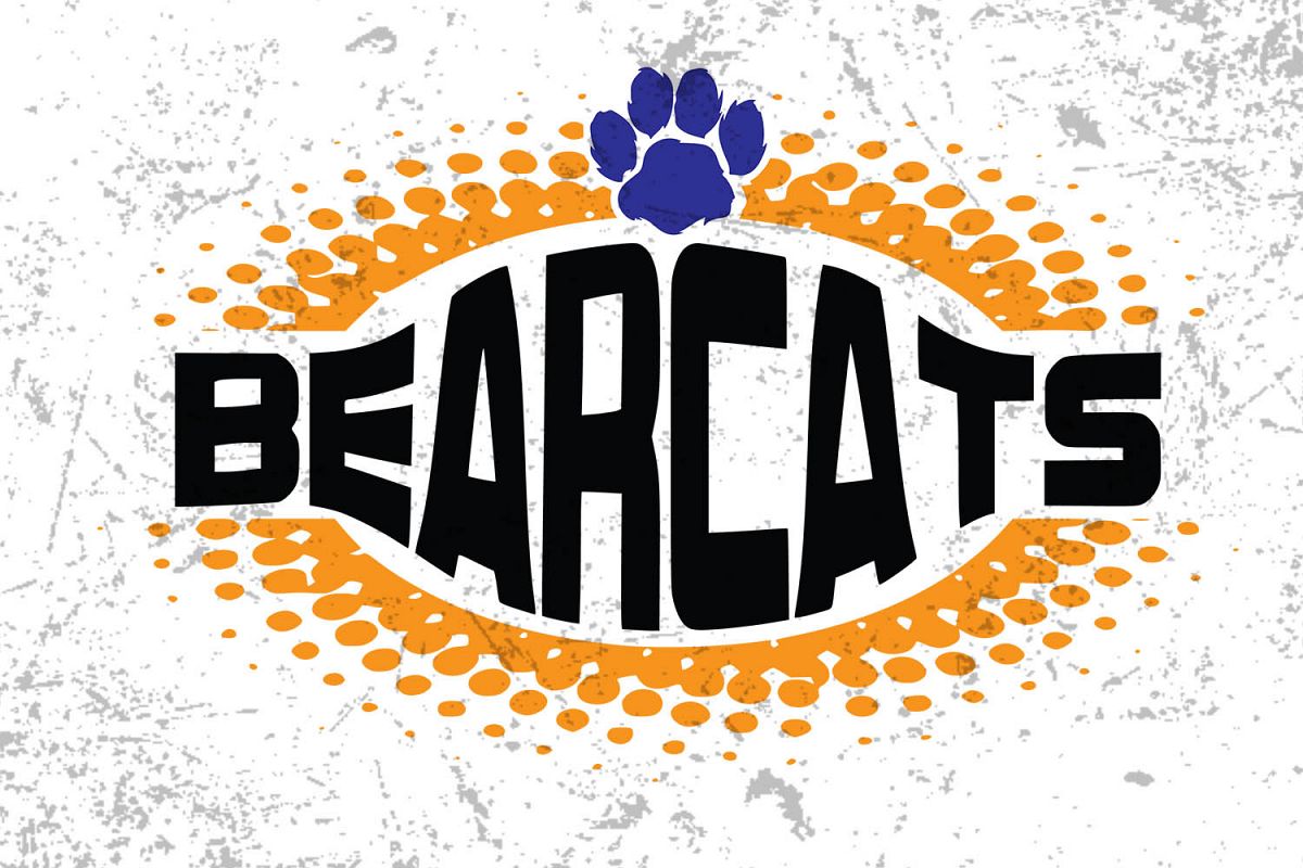Football Svg ,Bearcats football ,Football design example image 1
