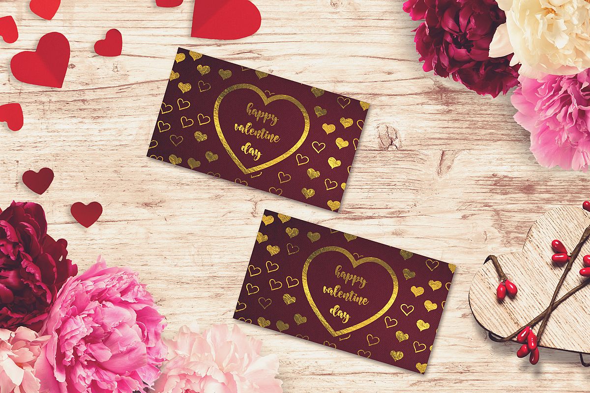 Valentine Card Mock-up #13 example image 1