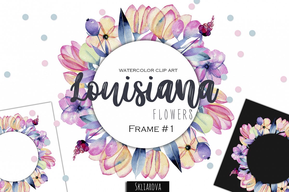 Louisiana flowers. Frame#1 example image 1