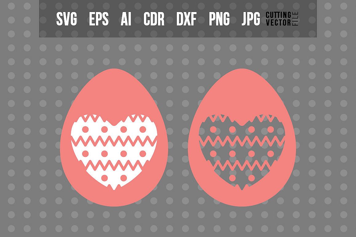 Egg SVG - Easter Decoration example image 1