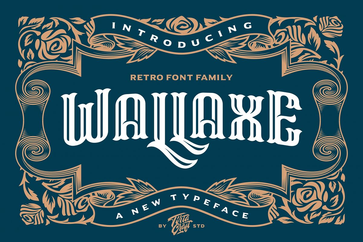 Wall Axe Font example image 1