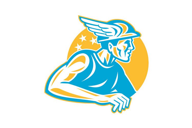 Roman God Mercury Hermes example image 1