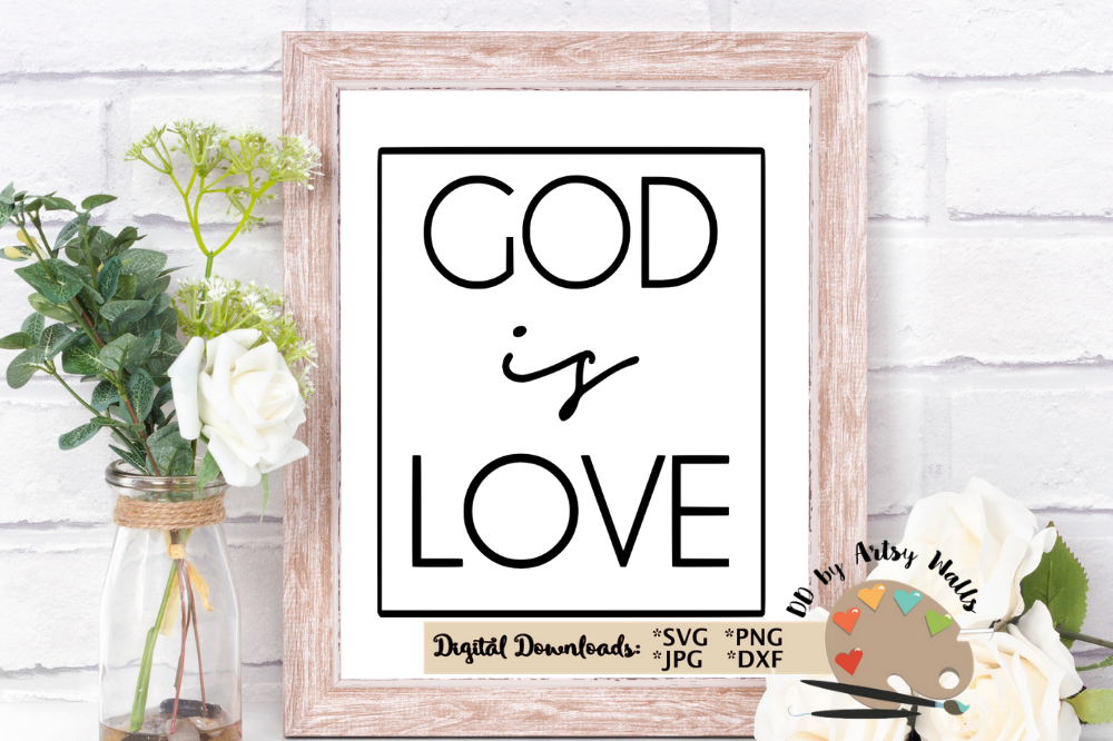Download God is love SVG, Christian faith svg, God quote, faith shirt