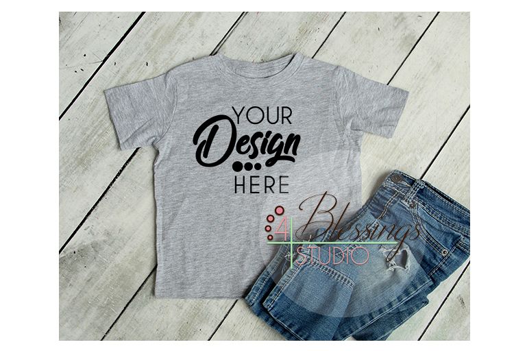 t mockup kid shirt Mockup Gray Mock Gray Heather up Blank Shirt Shirt Kids T