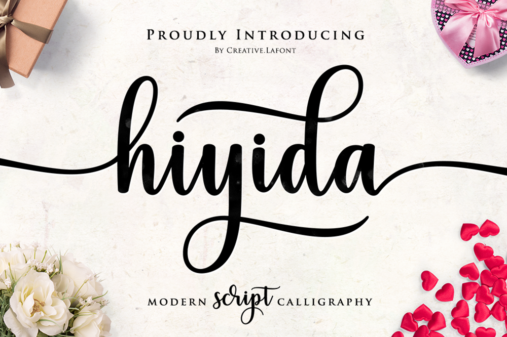 Hiyida Script example image 1