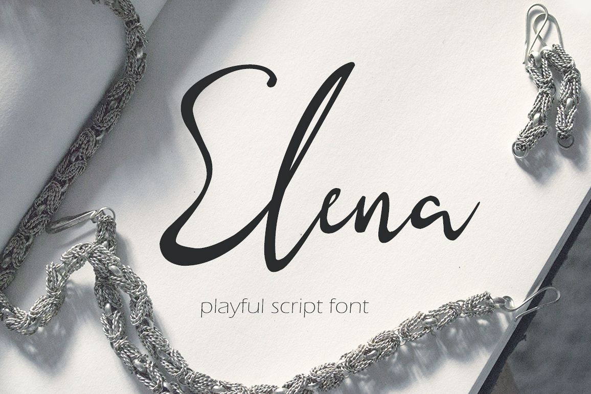 Elena - playful script example image 1