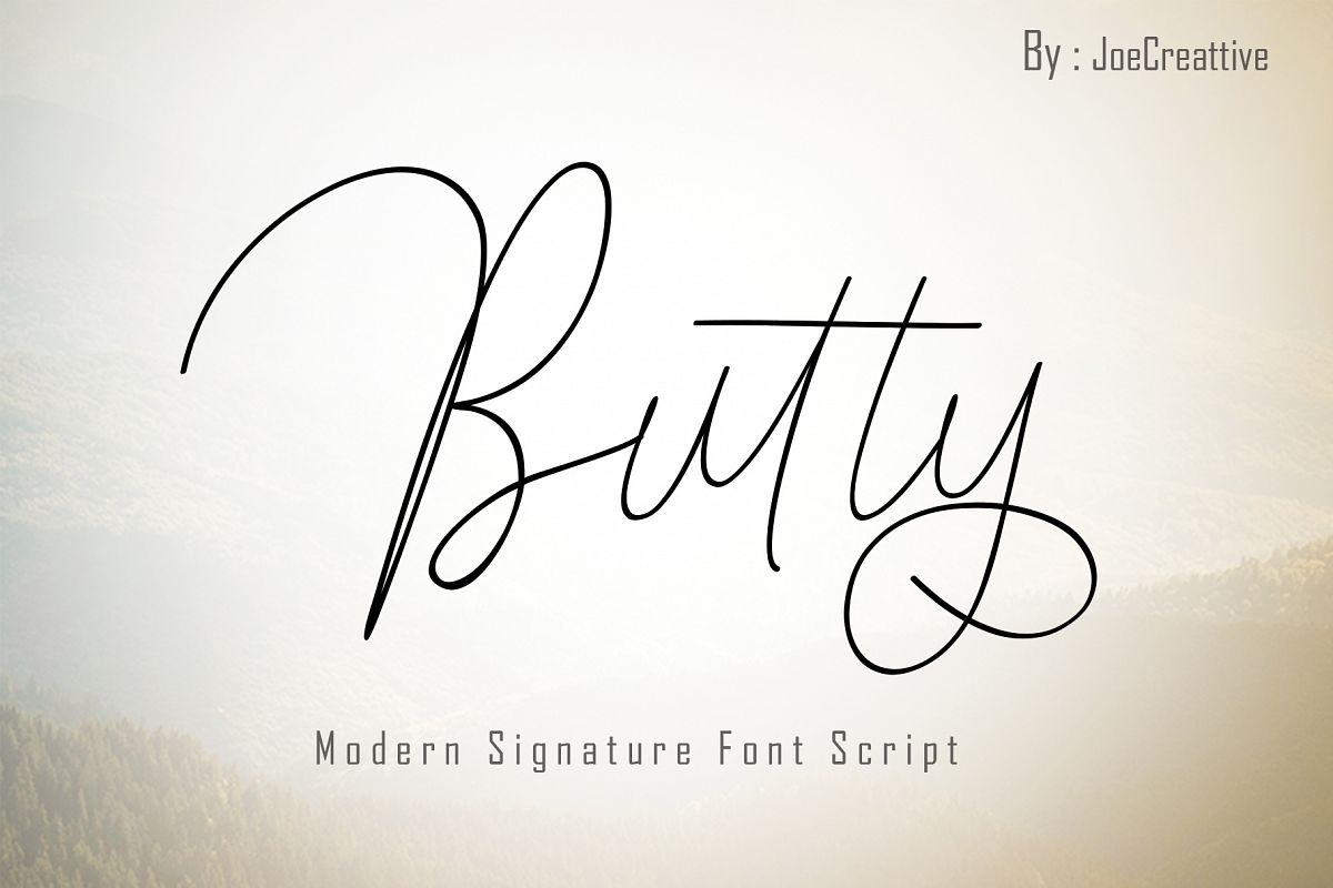 Butty Script example image 1
