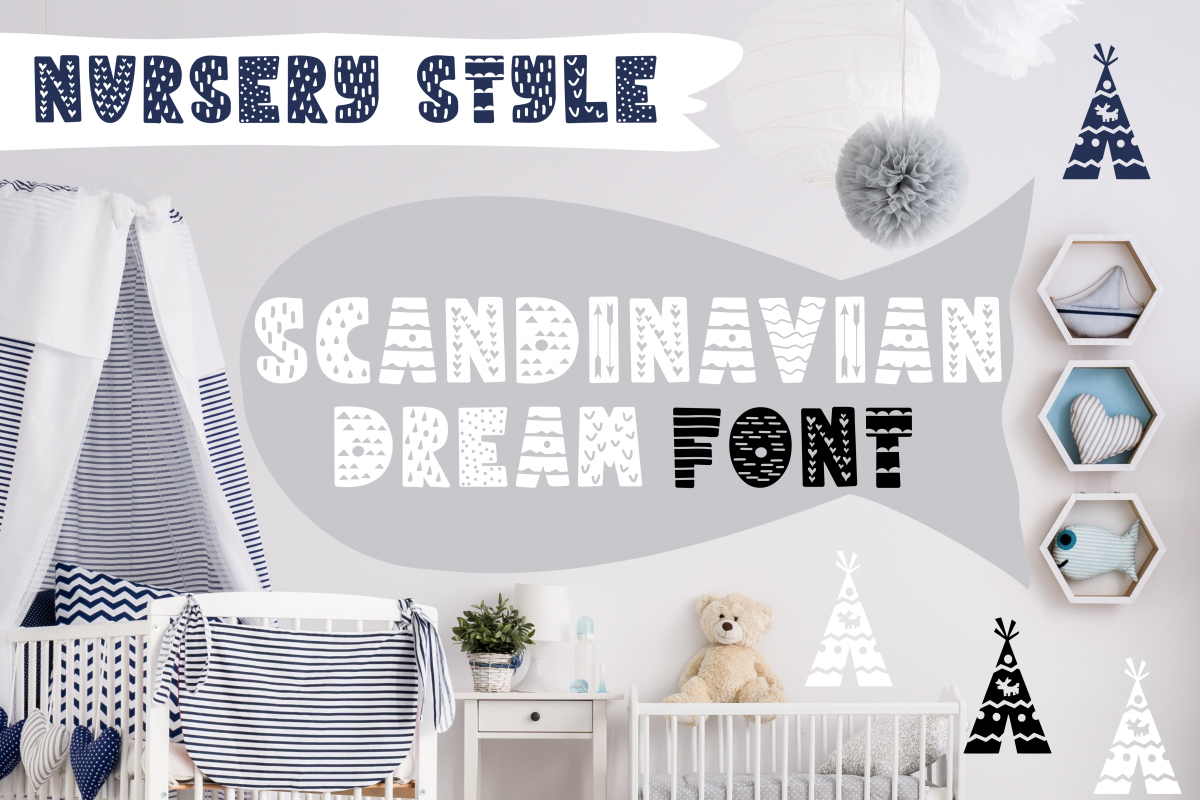 SCANDINAVIAN DREAM FONT example image 1