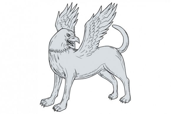 Chamrosh Side Drawing example image 1