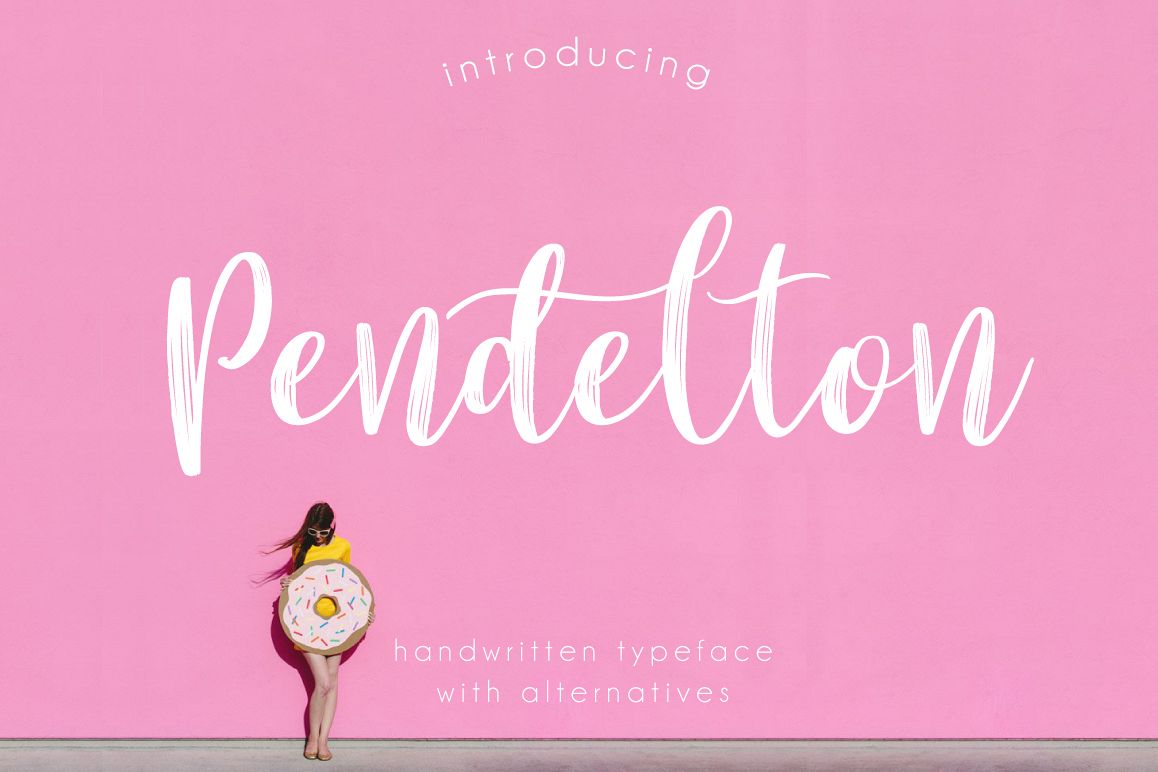 Pendelton Script example image 1