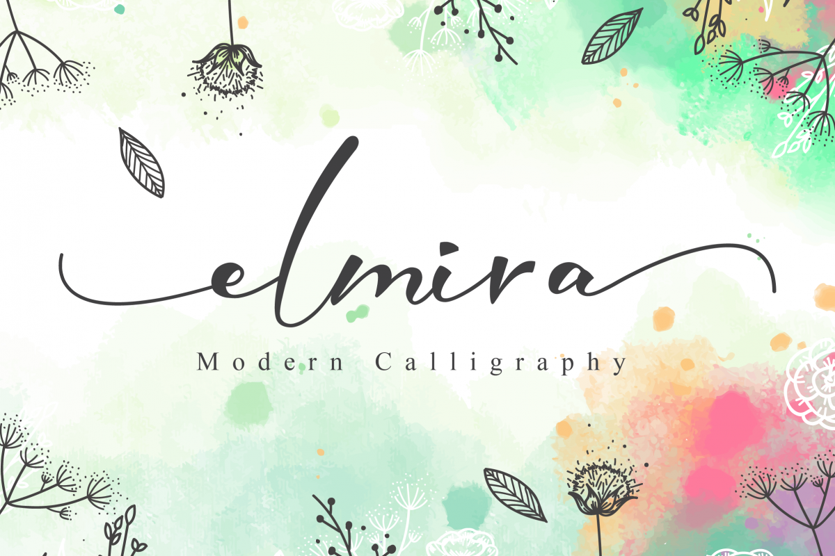 Elmira Script example image 1